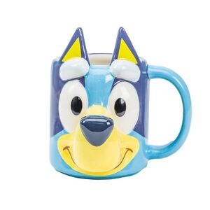 Zak! Designs Bluey Ceramic Sculpted Mug.